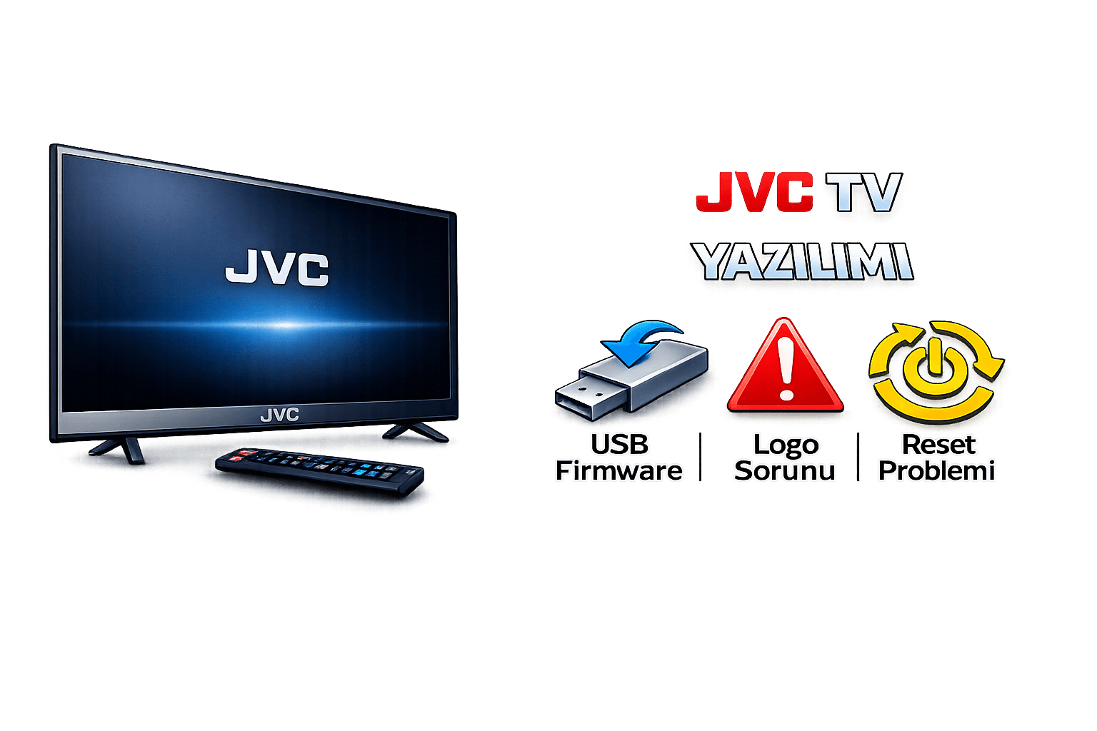 JVC LT 55VA7405T Yazılım İndir – 17MB185Y Android TV Yazılımı