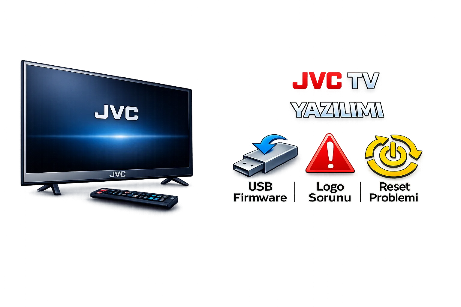 JVC LT 32VH5405T Yazılım İndir – 17MB181 Android TV Yazılımı