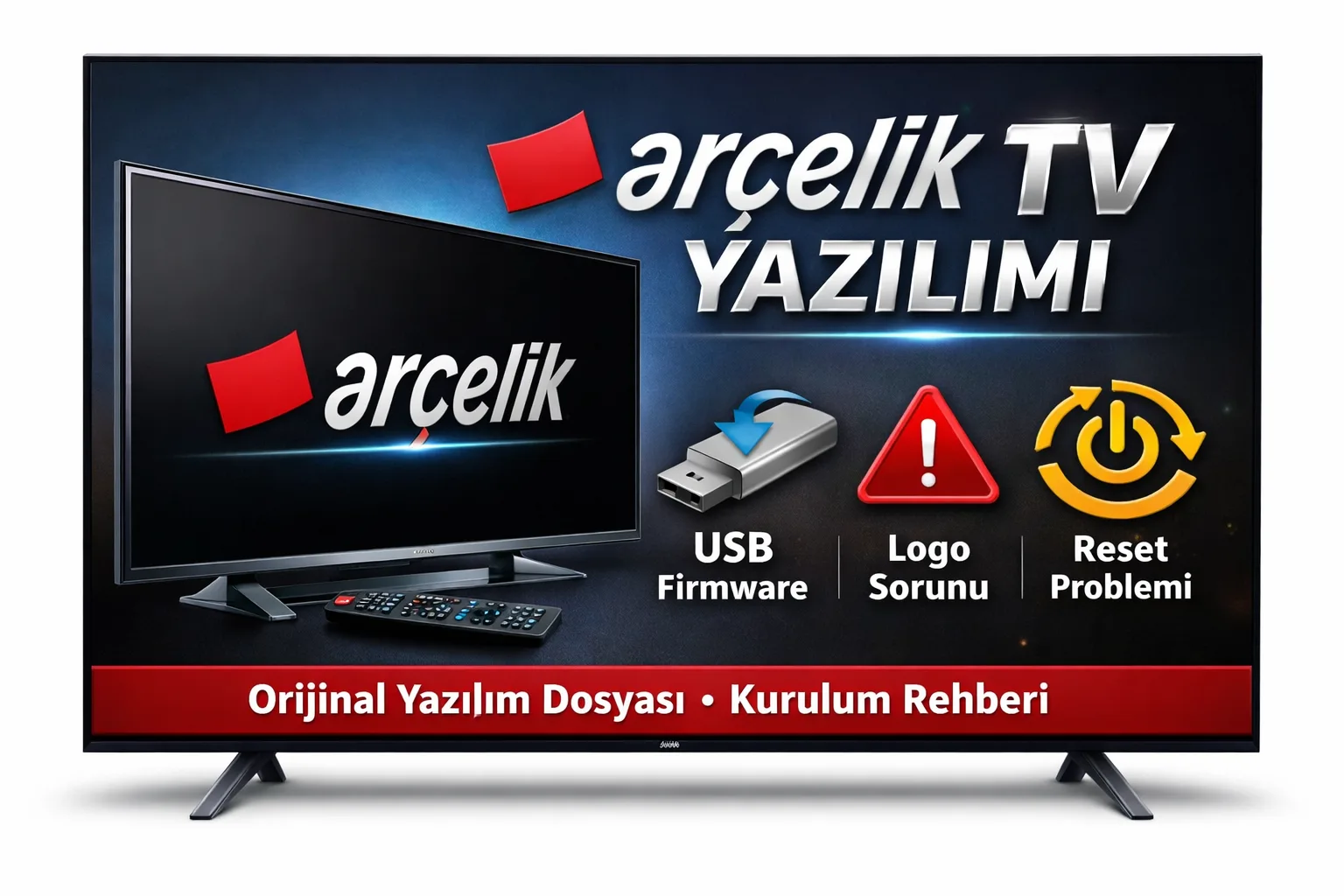 ARÇELİK A40 LB 6333 YAZILIM